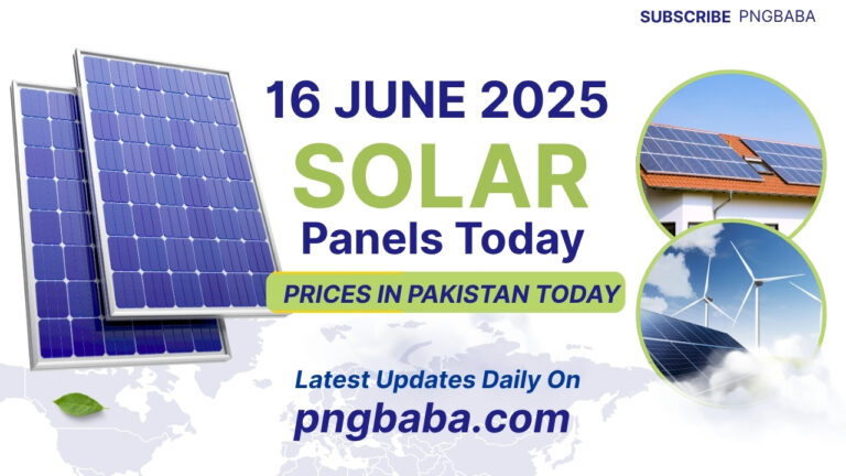 Solar prices in Pakistan 16-06-2025