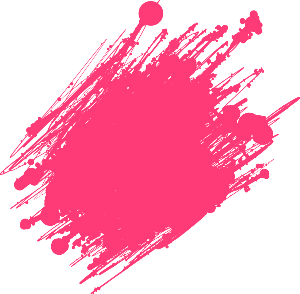Pink cross stroke, Ink brush Pen, Red ink brush, ink, leave The Material, text png