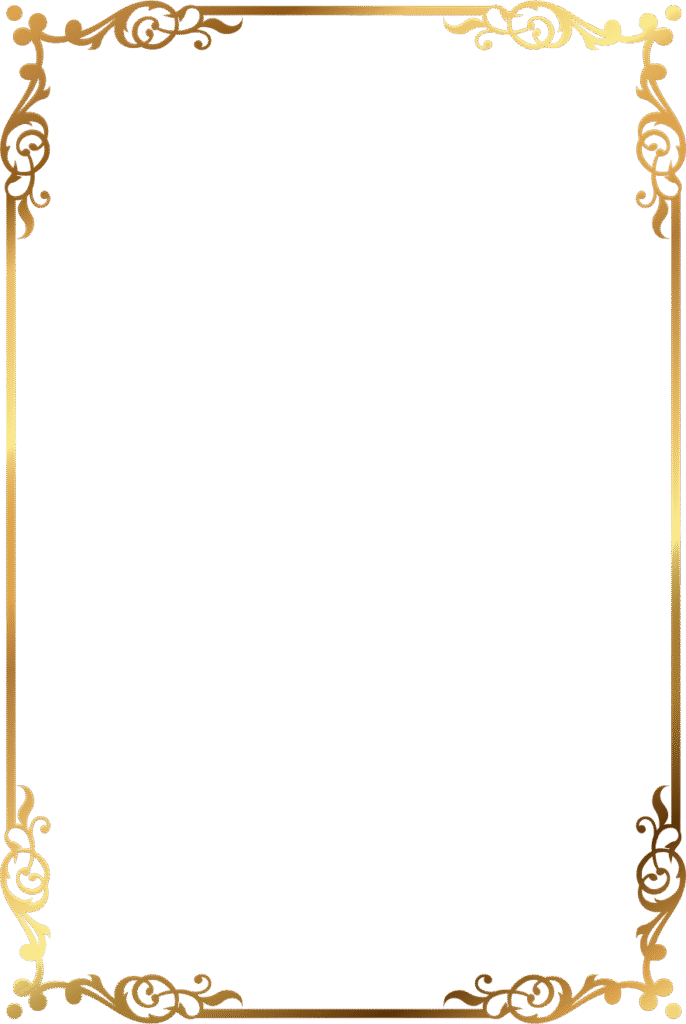 Gold Pattern Frame