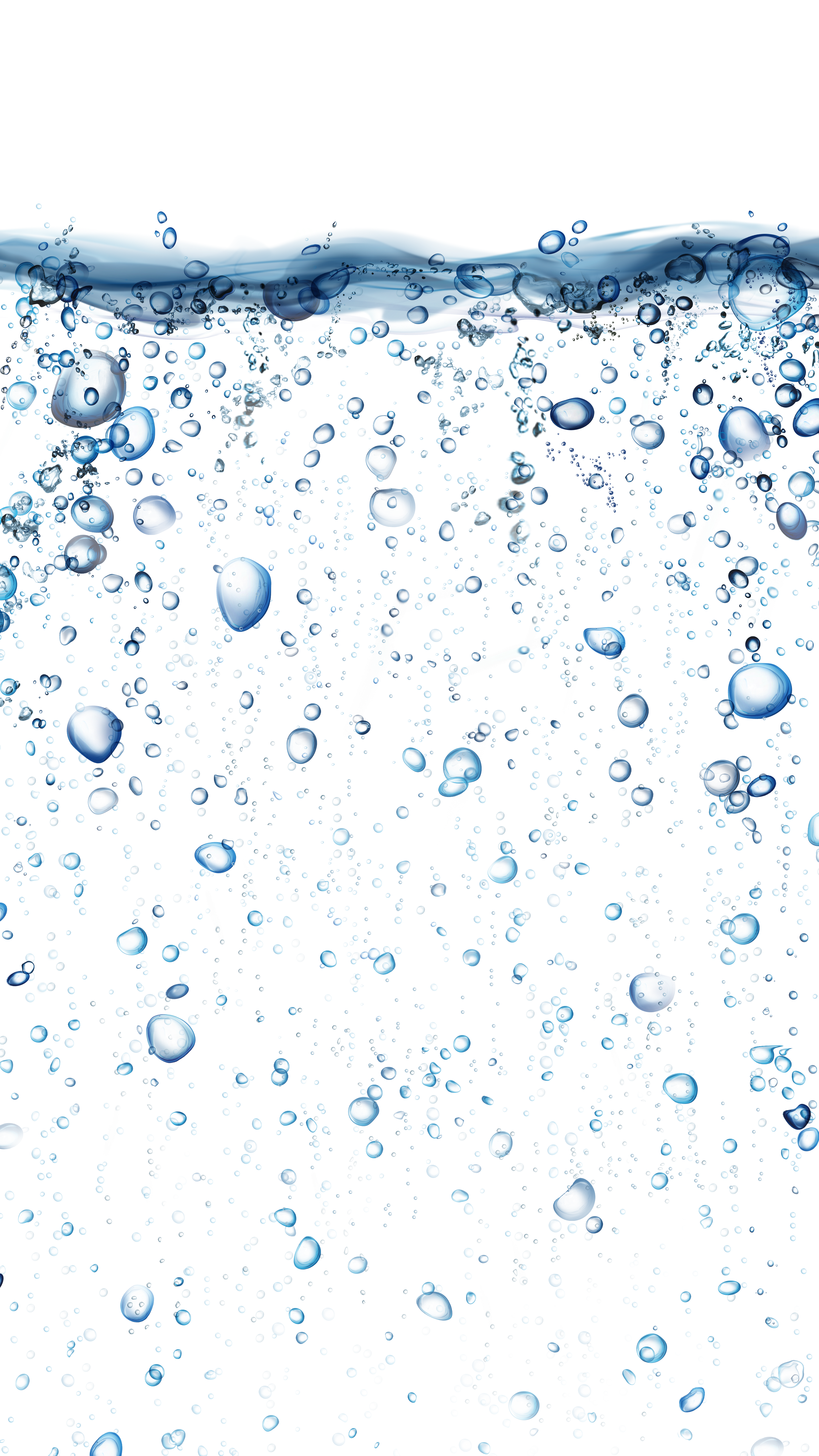Soap bubble Water Drop, Oxygen bubbles in the water, water drops against white background illustration, texture, blue, food png