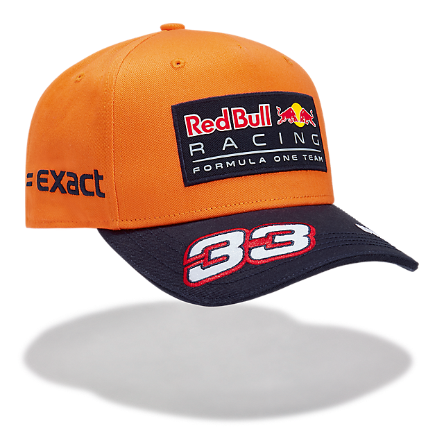 Baseball cap Red Bull Racing Formula 1, Max Verstappen, hat, orange png free download