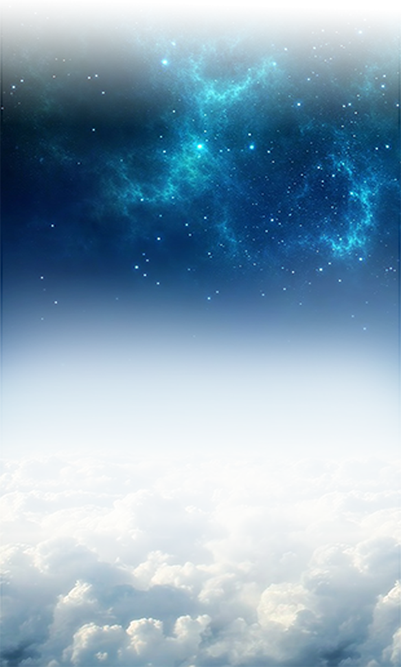 Star Trek Desktop LCARS, material Star, stars under cloudy sky, blue, stars, atmosphere png