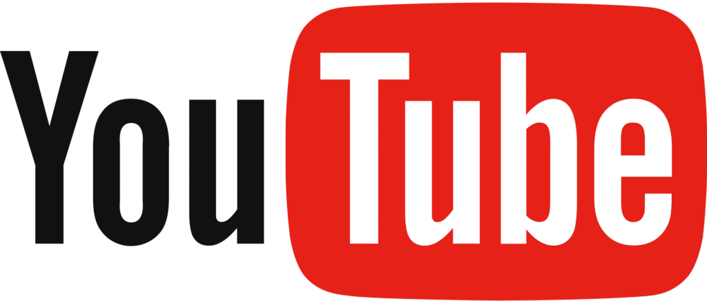 YouTube Logo Streaming media, youtube logo, television, text, trademark png