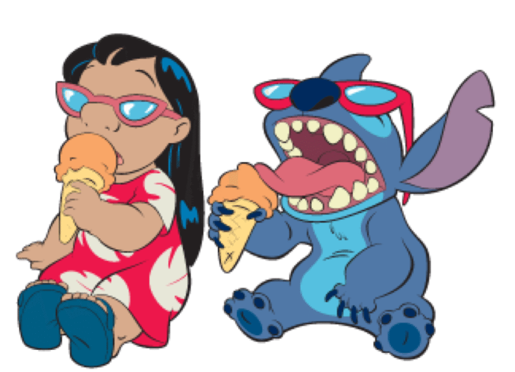 Angel Stitch Rosa PNG | Pink Disney Angel Image