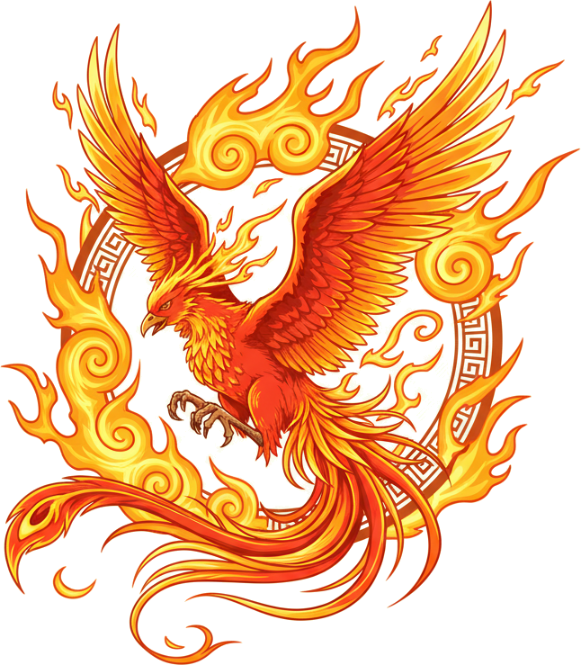 Blazing Phoenix PNG