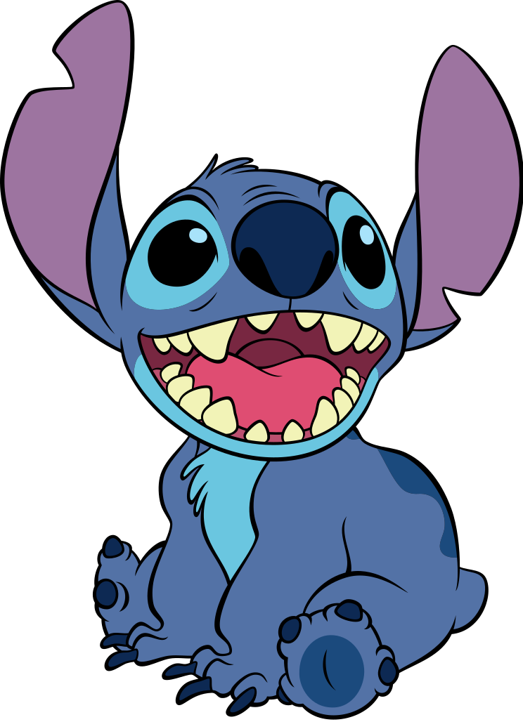 Stitch Character PNG