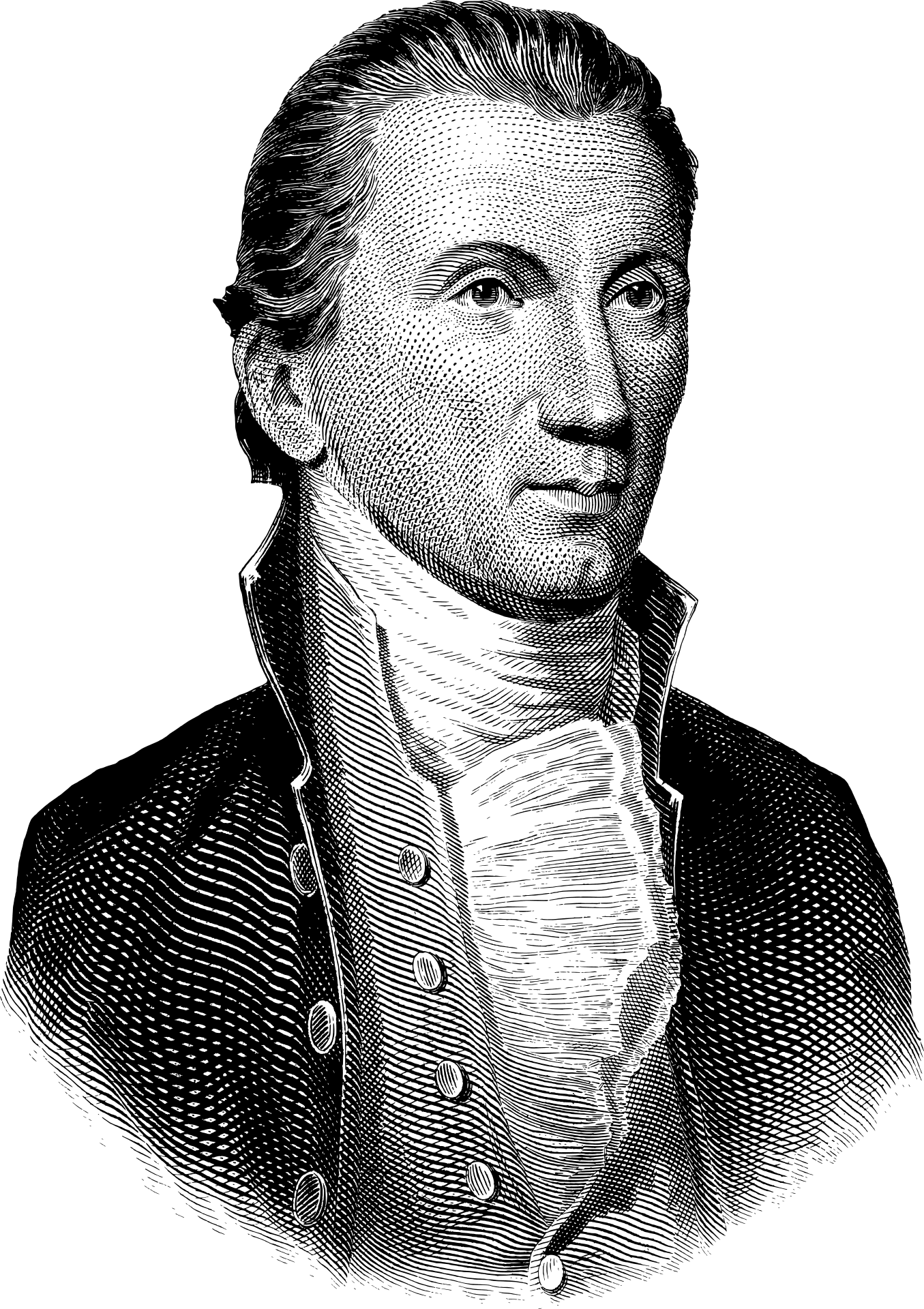 James Monroe Portrait PNG Free Download