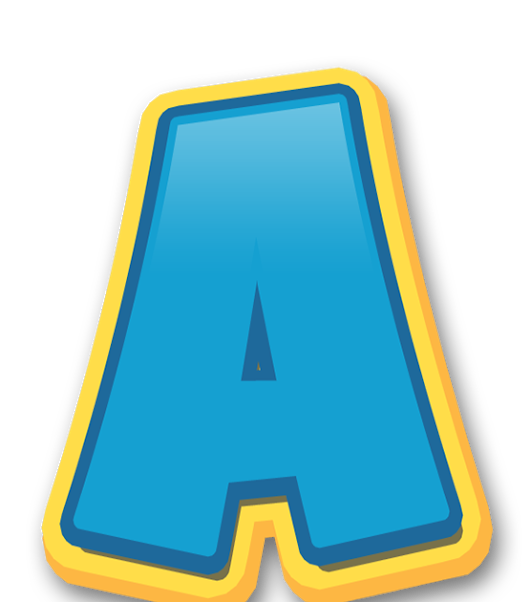 Blue Letter A Logo Patrulha Canina PNG