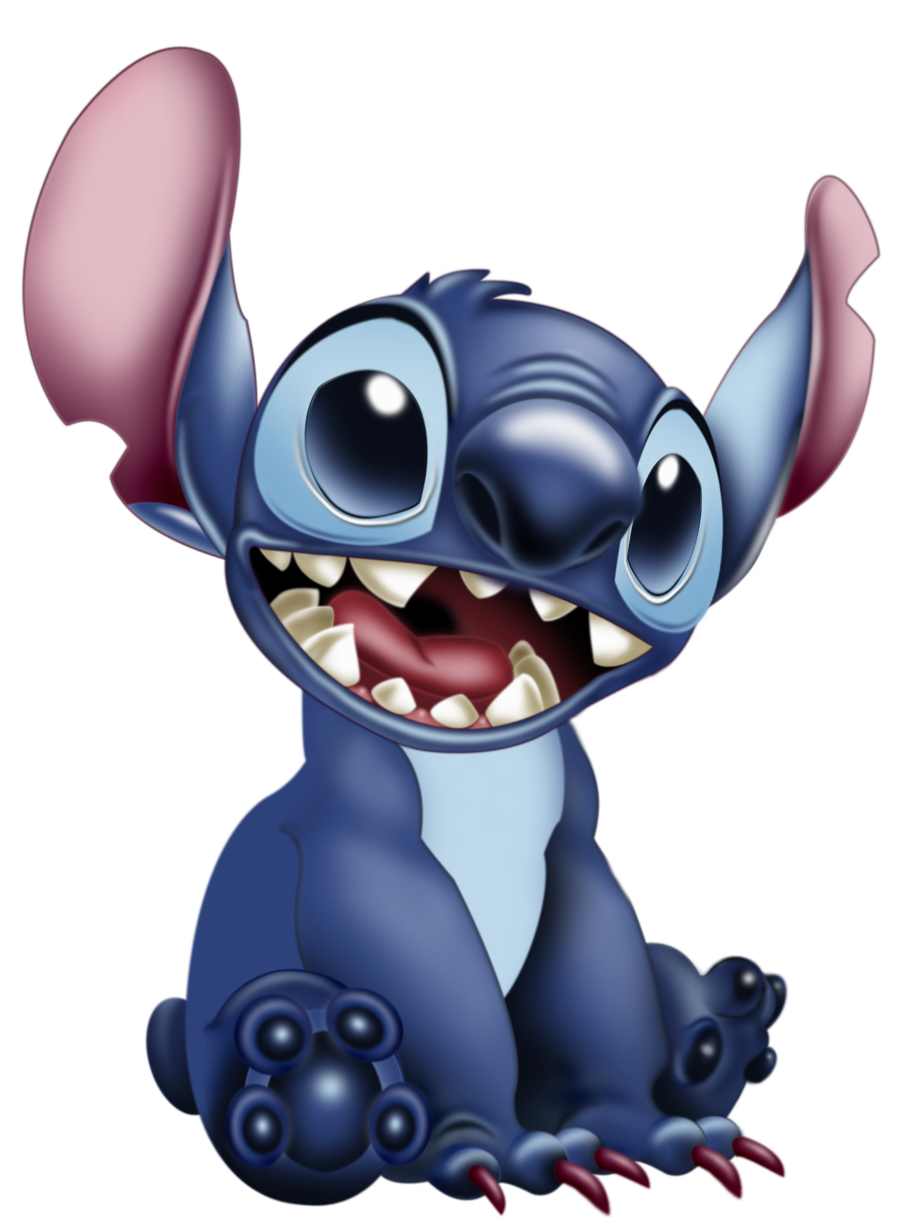 Stitch & Mickey Mouse Illustration PNG