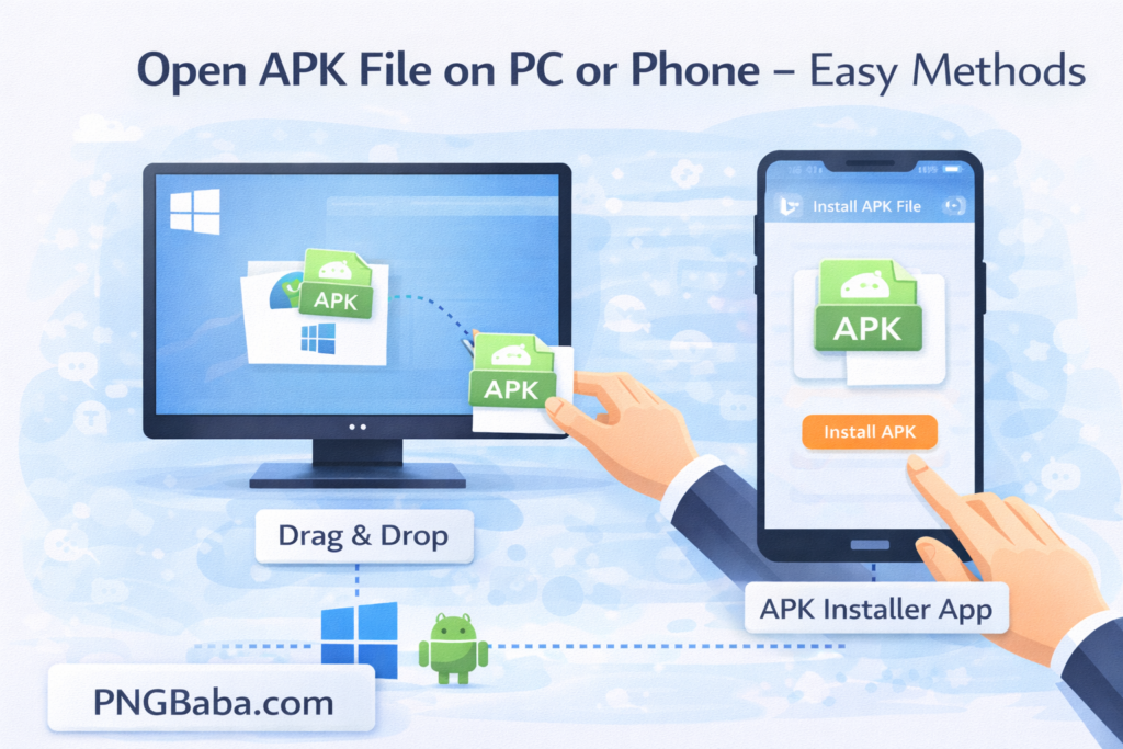 Open APK File