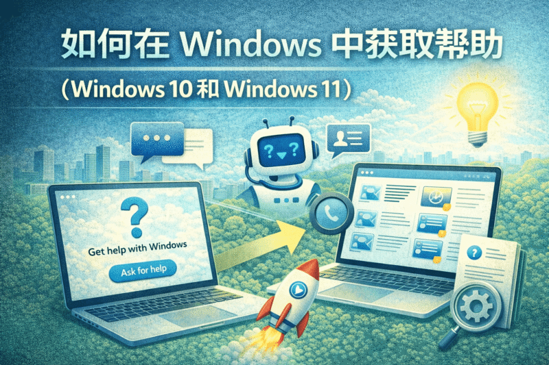 System Help Guide How to get help in Windows (Windows 10 and Windows 11)
